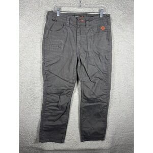 Hawx FR Work Gear Men 32x30 Gray Flame Resistant Reinforced Knee Work Pants